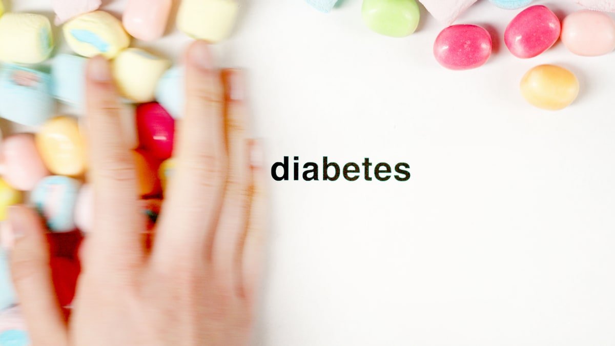 Processed and sugary foods on a kitchen surface
