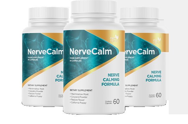 NerveCalm three-bottle package, 90-day supply