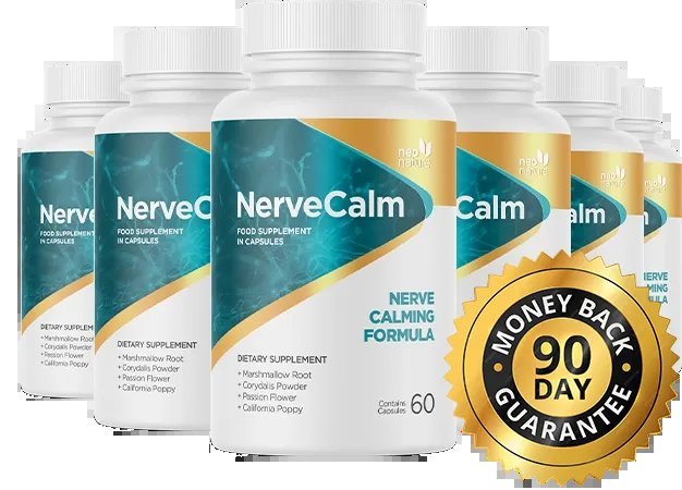 NerveCalm six-bottle package, 180-day supply